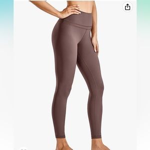 CRZ YOGA Women's High Waisted Workout Leggings - Naked Feeling 7/8 Yoga Pants